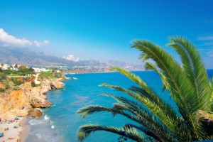 A photo of the coast of Costa Del Sol from a luxury villa_shutterstock_6707644