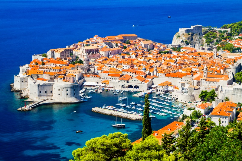 Dubrovnik, Croatia, panorama