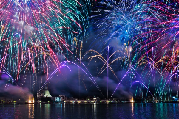 Artificii in Venetia, Italia