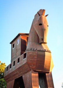 Calul Troian, Canakkale, Turcia