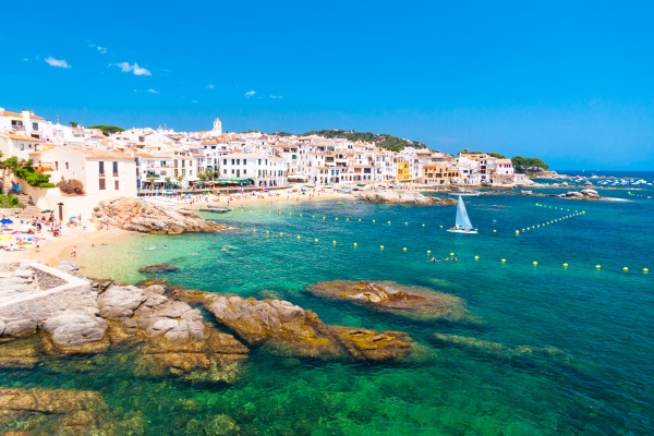 Calella de Palafrugell, Costa Brava, Catalonia, Spania
