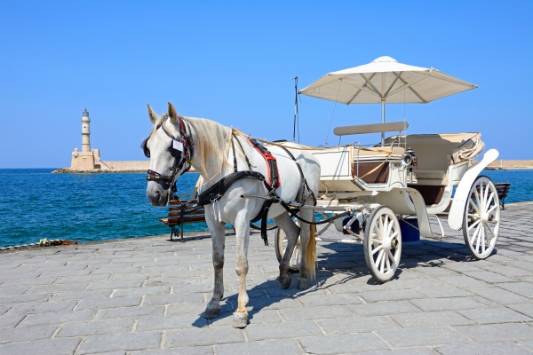 Șaretă, far, Chania