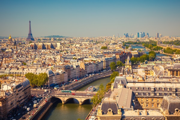 Panorama cu Parisul, Catedrala Notre Dame