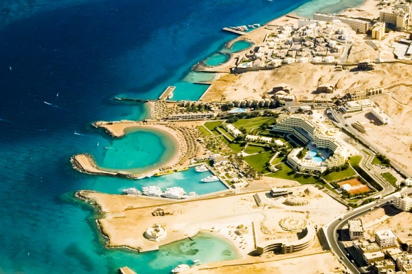 Vedere panoramica, Hurghada, Egipt