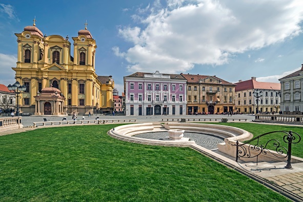 Piata Unirii, Timisoara, Romania