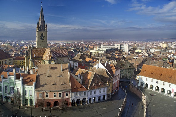 Sibiu - Aerial view